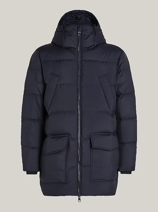 Tommy Hilfiger Quilted Down Parka Desert Sky