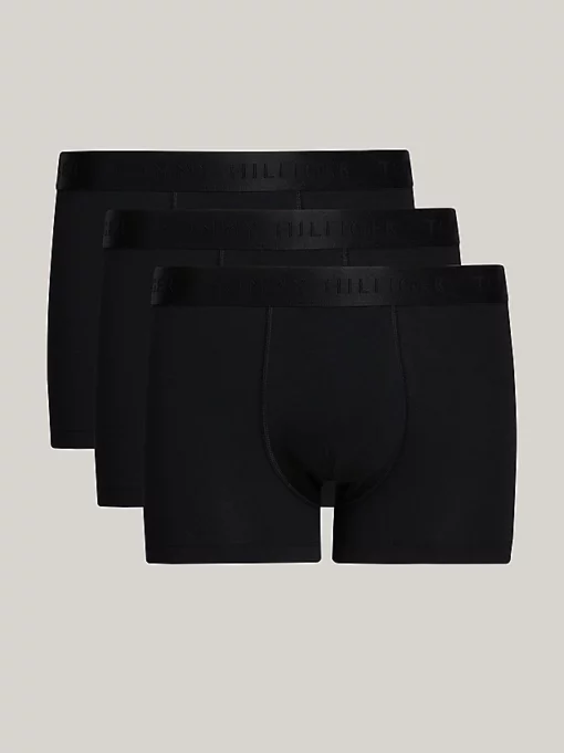 Tommy Hilfiger Everyday Luxe Tonal Logo Trunks 3-Pack