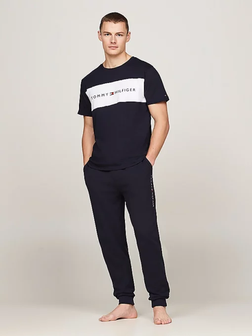 Tommy Hilfiger Block Logo T-shirt Desert Skt