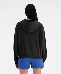 New Balance Sport Essentials Fleece Hoodie Black