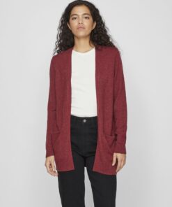Vila Ril Open Cardigan Cabernet