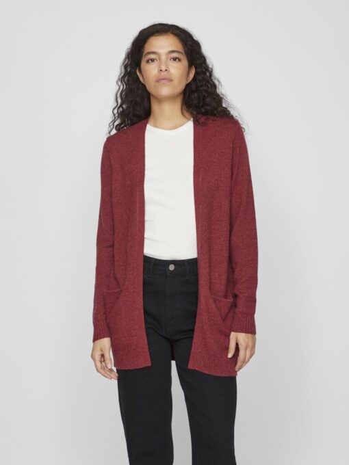 Vila Ril Open Cardigan Cabernet