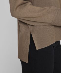 Vila Ostria Rollneck Knit Fossil