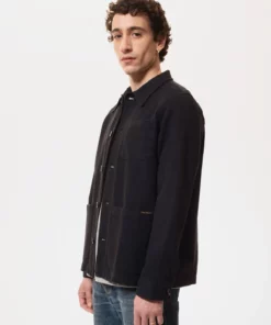 Nudie Jeans Barney Worker Jacket Black