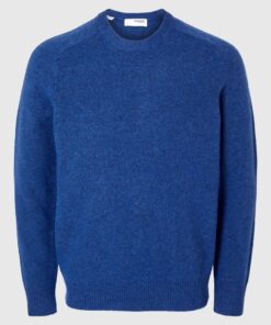 Selected Homme Rai Crew Neck Knit Limoges