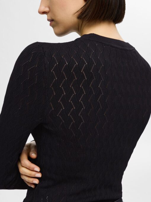 Selected Femme Cabala Knit Black