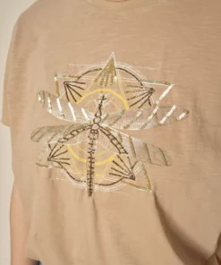Mos Mosh Gull O-SS Deco Tee Tannin