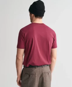 Gant Shield SS T-shirt Wine Red
