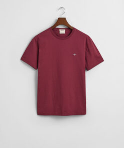 Gant Shield SS T-shirt Wine Red