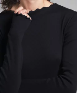 Dedicated Rib Dress Lofta Black