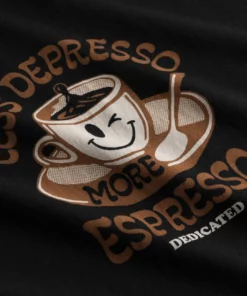 Dedicated T-shirt Stockholm Depresso Black