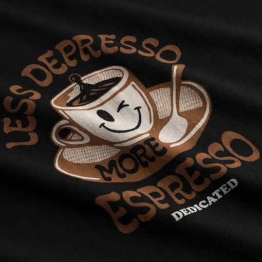 Dedicated T-shirt Stockholm Depresso Black