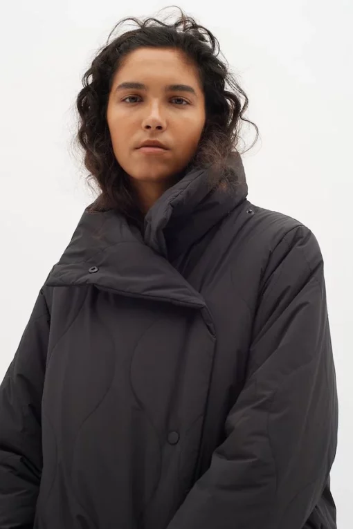 InWear Leigan Long Coat Black