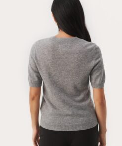 Part Two Everlotta Cashmere Pullover Grey Melange