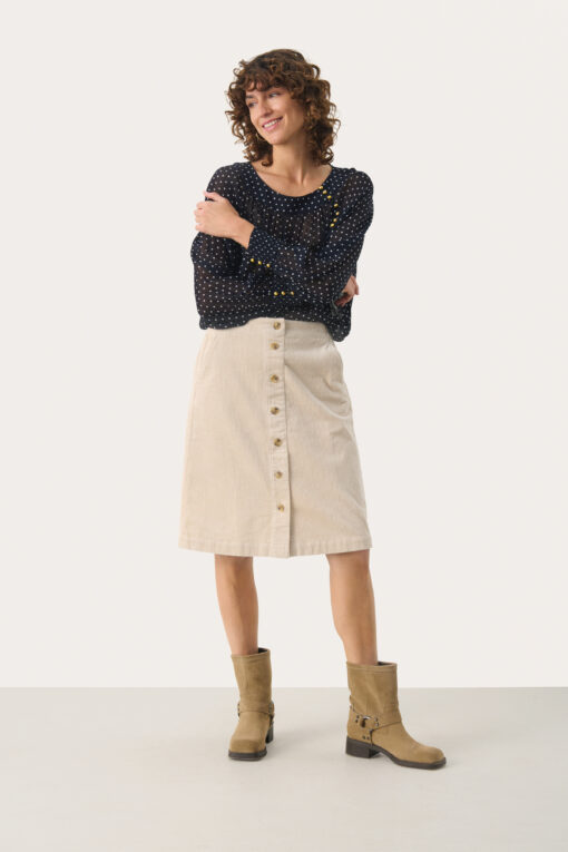 Part Two Palina Skirt French Oak