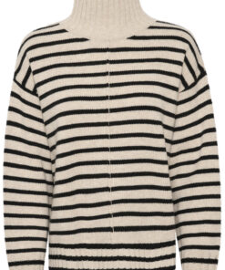 Part Two Lilye Sweater French Oak Stripe