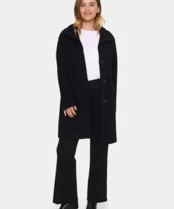 Saint Tropez Ferddysz Coat Black