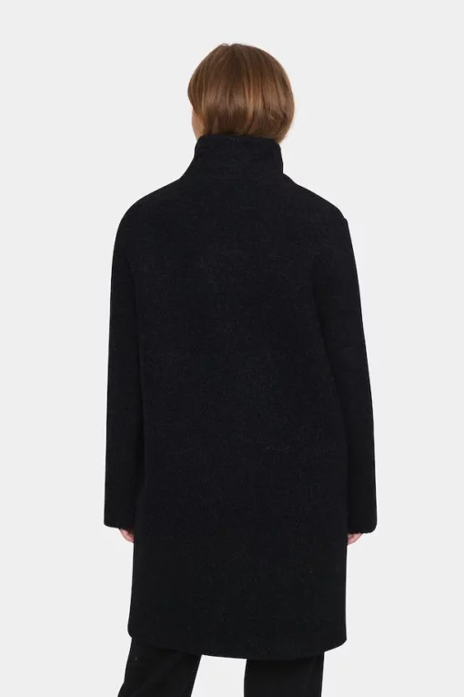 Saint Tropez Ferddysz Coat Black