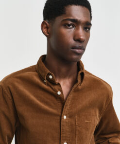 Gant Corduroy Shirt Cocao Brown
