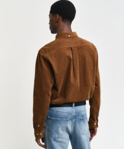 Gant Corduroy Shirt Cocao Brown