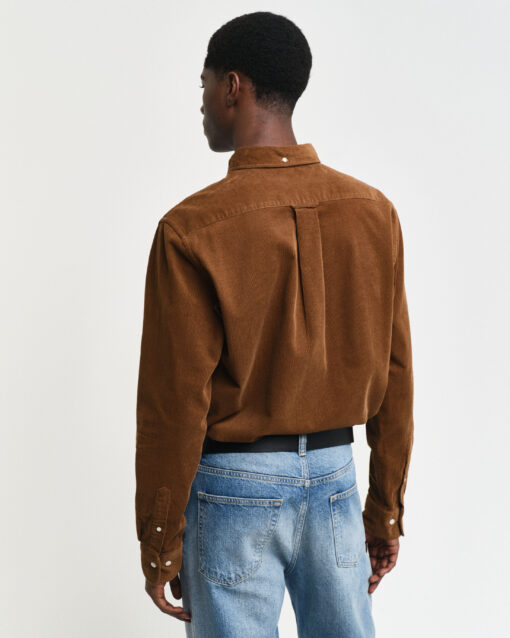 Gant Corduroy Shirt Cocao Brown