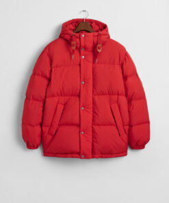 Gant Winter Down Puffer Jacket Ruby Red