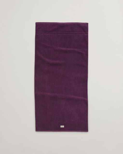 Gant Home Premium Bath Towel Deep Plum