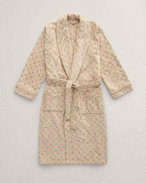 Gant G-Pattern Robe Dry Sand