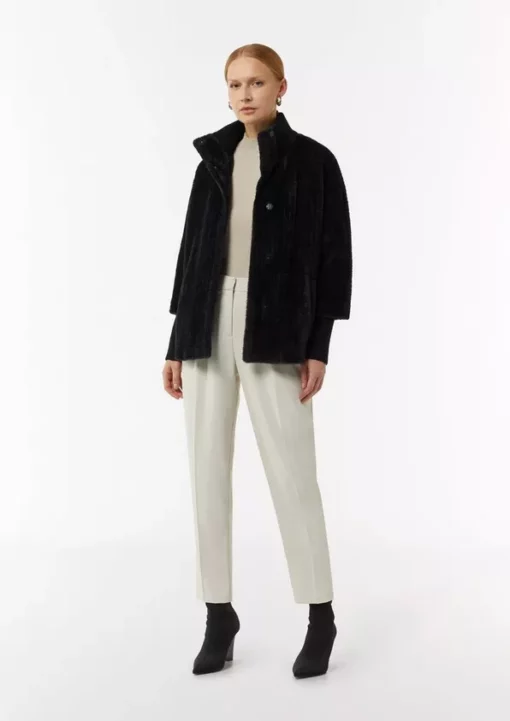 Comma, Cape Jacket Black
