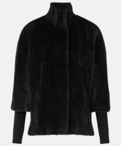 Comma, Cape Jacket Black