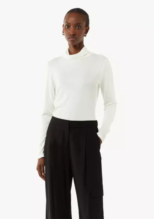 Comma, Long Sleeve T-shirt White