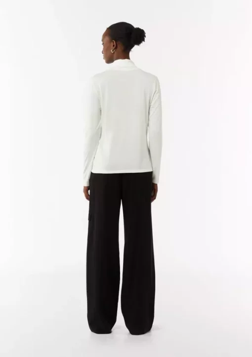 Comma, Long Sleeve T-shirt White
