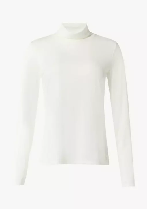 Comma, Long Sleeve T-shirt White