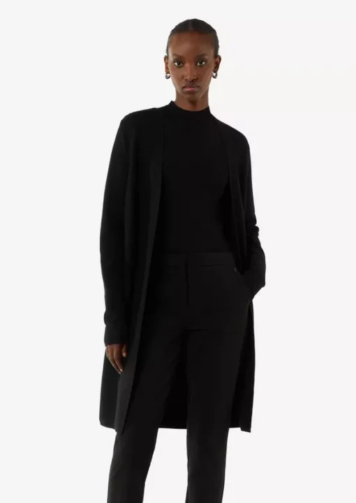 Comma, Open Cardigan Black