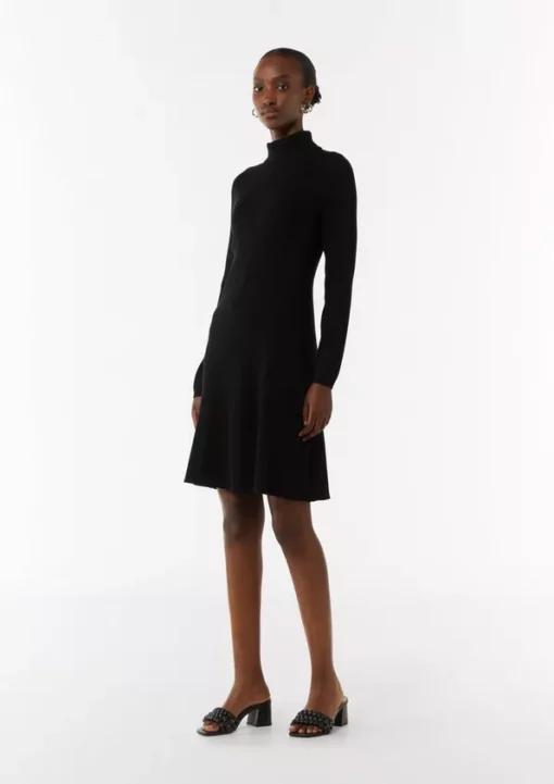 Comma, Knit Dress Black