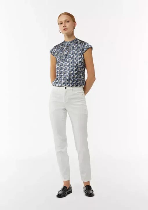 Comma, Blouse Top Navy
