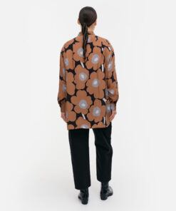 Marimekko Sivuta Unikko Shirt Brown