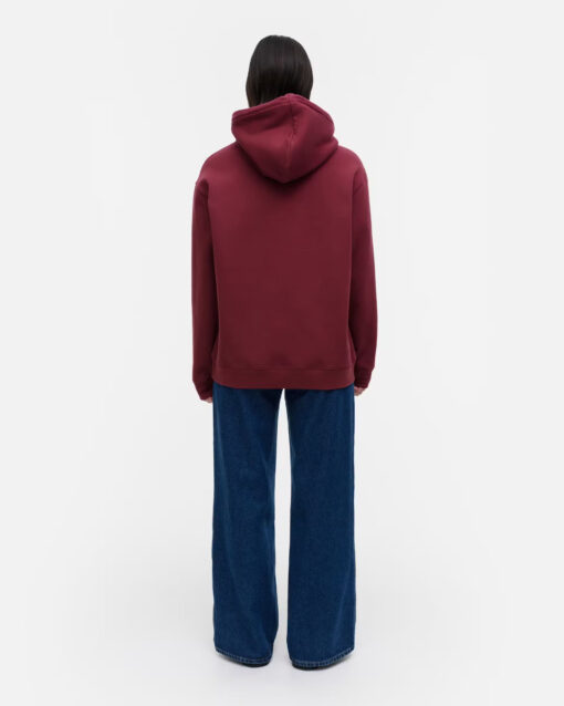 Marimekko Kioski Luuppi II Unikko Placement Hoodie Wine Red/Rose