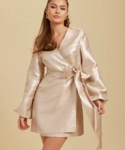 Dry Lake Hope Dress Champagne