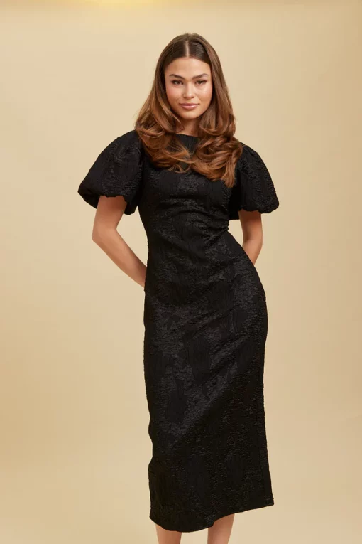 Dry Lake Liz Long Dress Black