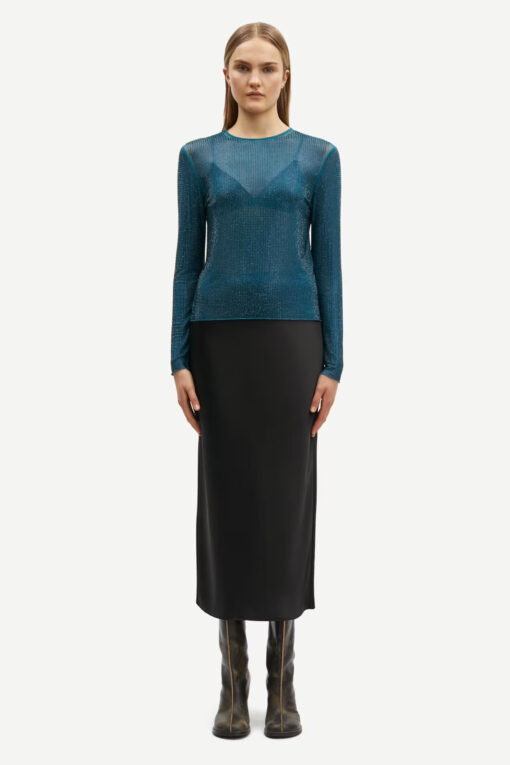 Samsøe Samsøe Saagneta Long Skirt Black