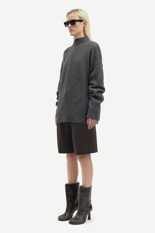 Samsøe Samsøe Saceleste Sweater Black Oyster