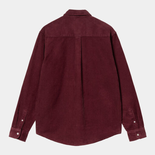 Carhartt WIP L/S Madison Cord Shirt Mlabec/Black