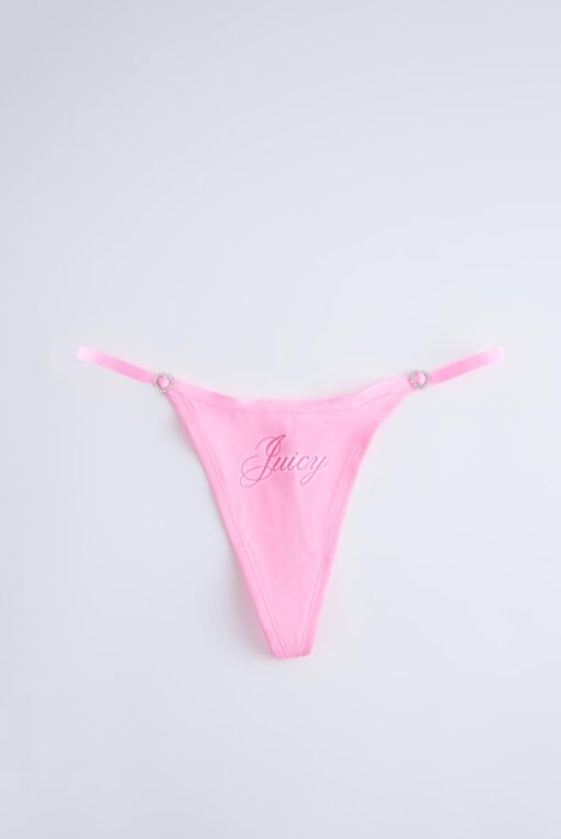 Juicy Couture Script JC Thong 3-Pack