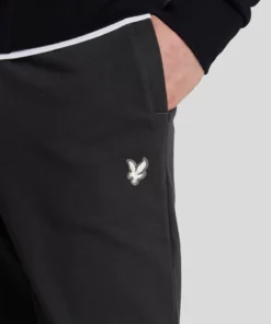 Lyle & Scott Premium Diagonal Weave French Terry Joggers Lacquer