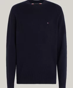 Tommy Hilfiger Pure Lambswool Crew Neck Desert SKy