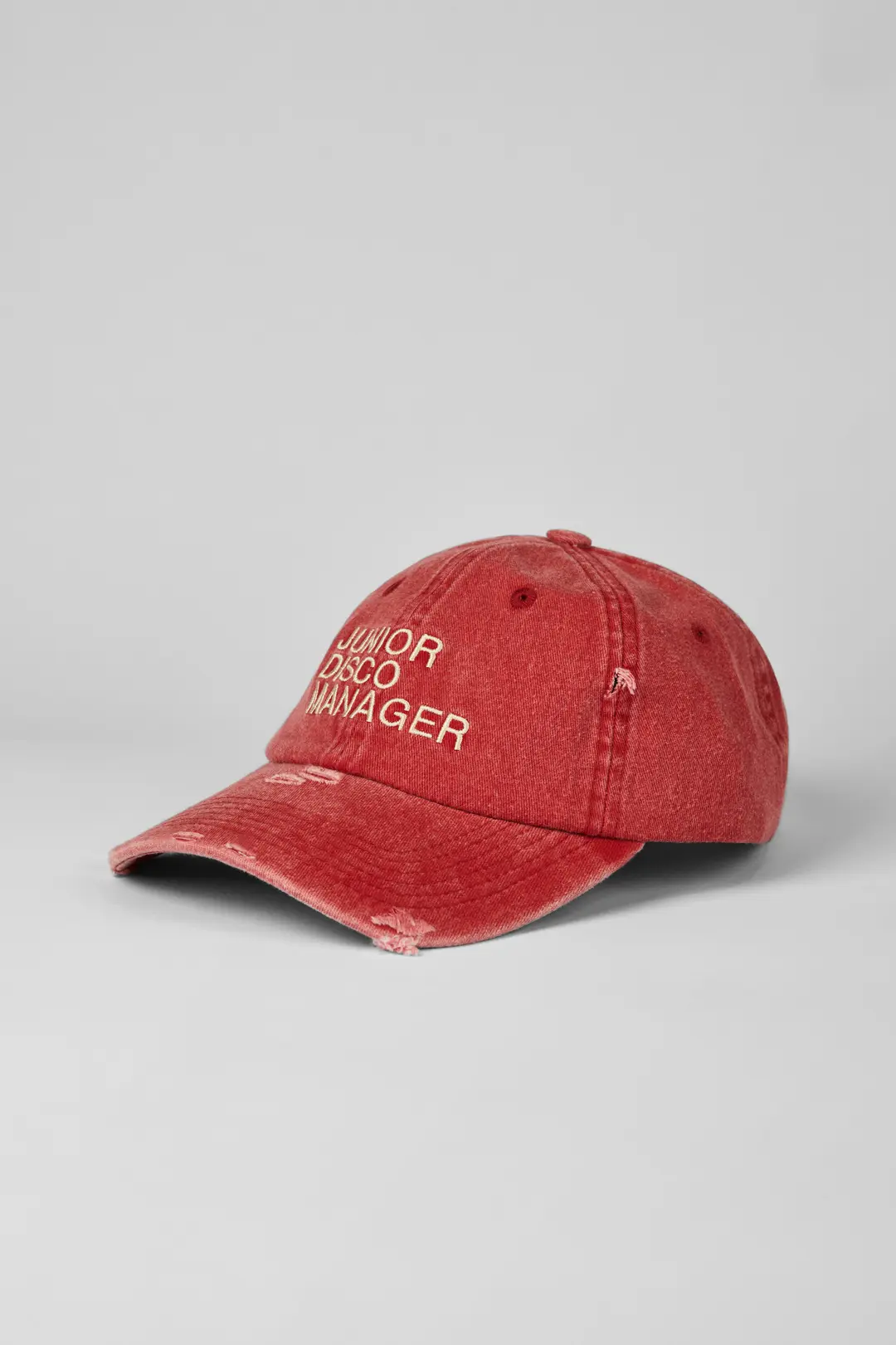 Pica Pica Disco Manager Cap Washed Red