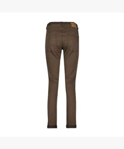 Red Button Relaxed Jogger Mud