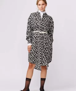 Makia Woman Tuuli Dress Black/White
