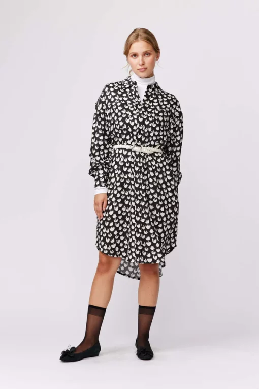 Makia Woman Tuuli Dress Black/White